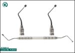 7659-S Dụng cụ Nha khoa Lucas Spoons có Răng cưa