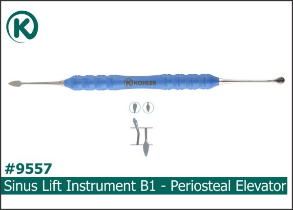Kohler Sinus Lift Instrument B1 - Periosteal Elevator